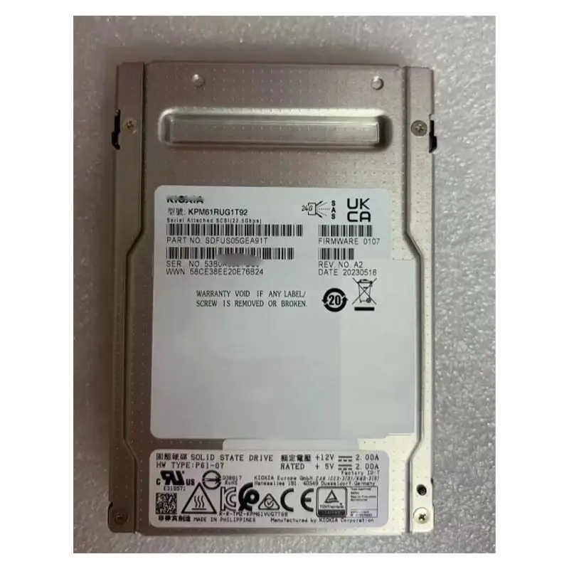 Kioxia CD6/CD7/CD8 3.84T 7.68T CM6 1.6T3.2T U3 Enterprise Solid State Drive 15T
Kioxia CD6/CD7/CD8 3.84T 7.68T CM6 1.6T3.2T U3 Enterprise Solid State Drive 15T