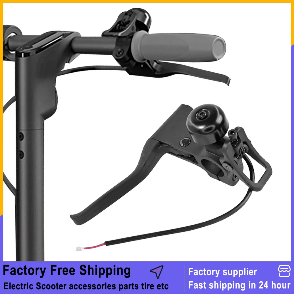 Brake Lever Handle with Bell for Segway Ninebot F20 F25 F30 F40 F Series Electric Scooter Brake Bell Replacement Accessories
Brake Lever Handle with Bell for Segway Ninebot F20 F25 F30 F40 F Series Electric Scooter Brake Bell Replacement Accessories