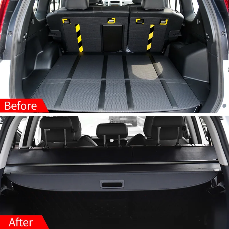 For Nissan X-Trail Rogue T31 2008-2013 Retractable Trunk Cargo Cover Anti-Peeping Shield Privacy Auto Accessories
For Nissan X-Trail Rogue T31 2008-2013 Retractable Trunk Cargo Cover Anti-Peeping Shield Privacy Auto Accessories