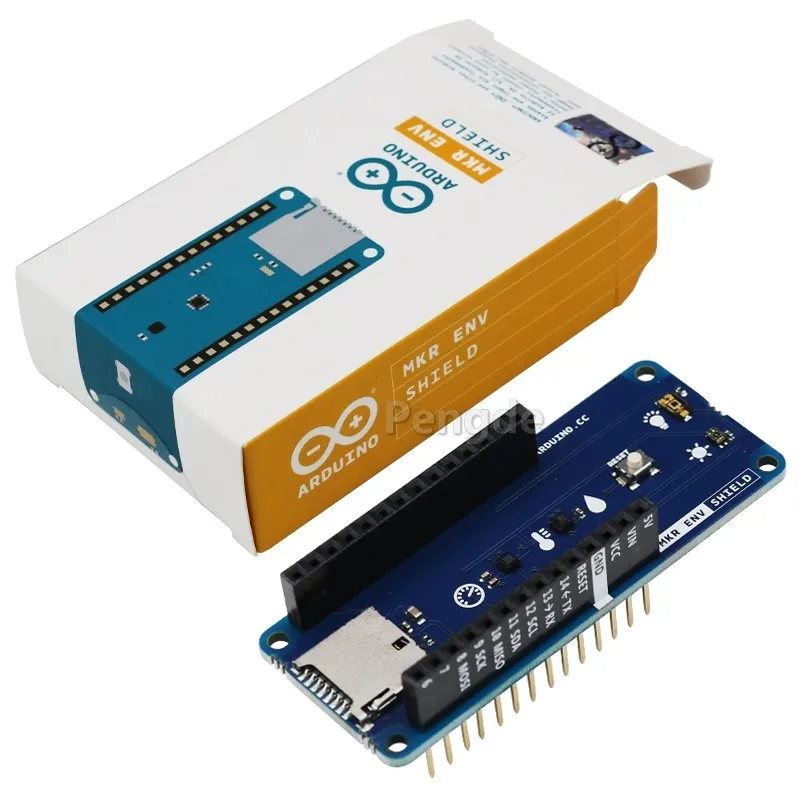 Плата для разработки ARDUINO MKR ENV SHIELD SHIELD rev2 ASX00011, 100% новая и оригинальная
Плата для разработки ARDUINO MKR ENV SHIELD SHIELD rev2 ASX00011, 100% новая и оригинальная
