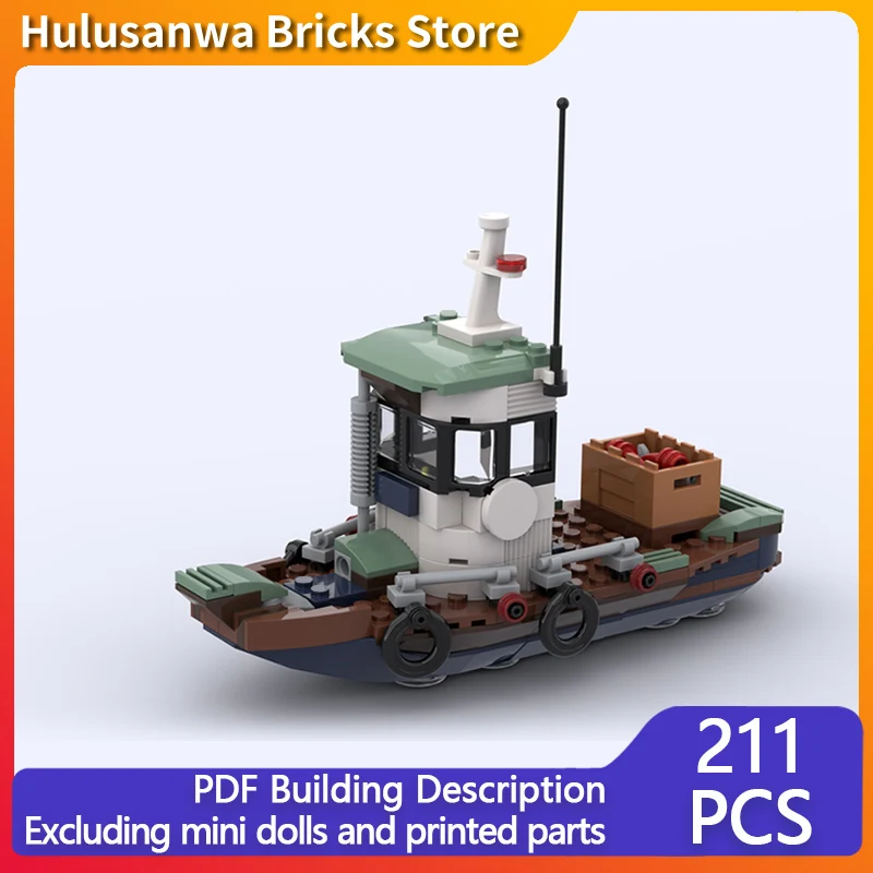 Catch Shrimp Boat Model MOC Building Bricks War Equipment Modular Technology Gifts Holiday Assemble Children Toys Suit
Catch Shrimp Boat Model MOC Building Bricks War Equipment Modular Technology Gifts Holiday Assemble Children Toys Suit