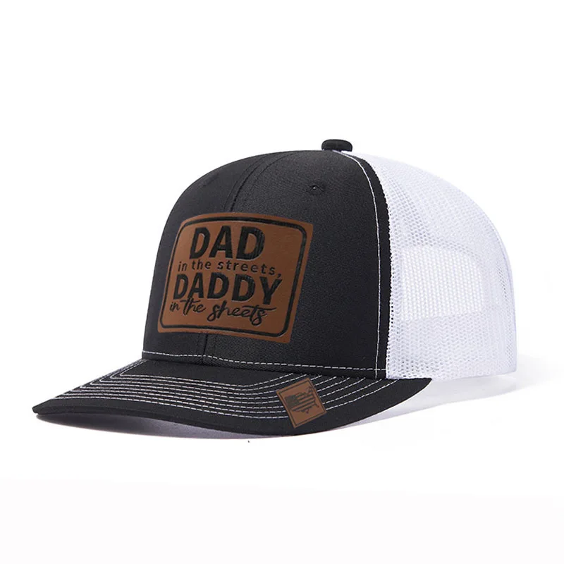 Кожаная нашивка DAD DADDY, повседневная шляпа с плоскими полями в стиле хип-хоп, весна-лето, уличный подарок на день отца, солнцезащитный козырек, солнцезащитные шляпы
Кожаная нашивка DAD DADDY, повседневная шляпа с плоскими полями в стиле хип-хоп, весна-лето, уличный подарок на день отца, солнцезащитный козырек, солнцезащитные шляпы