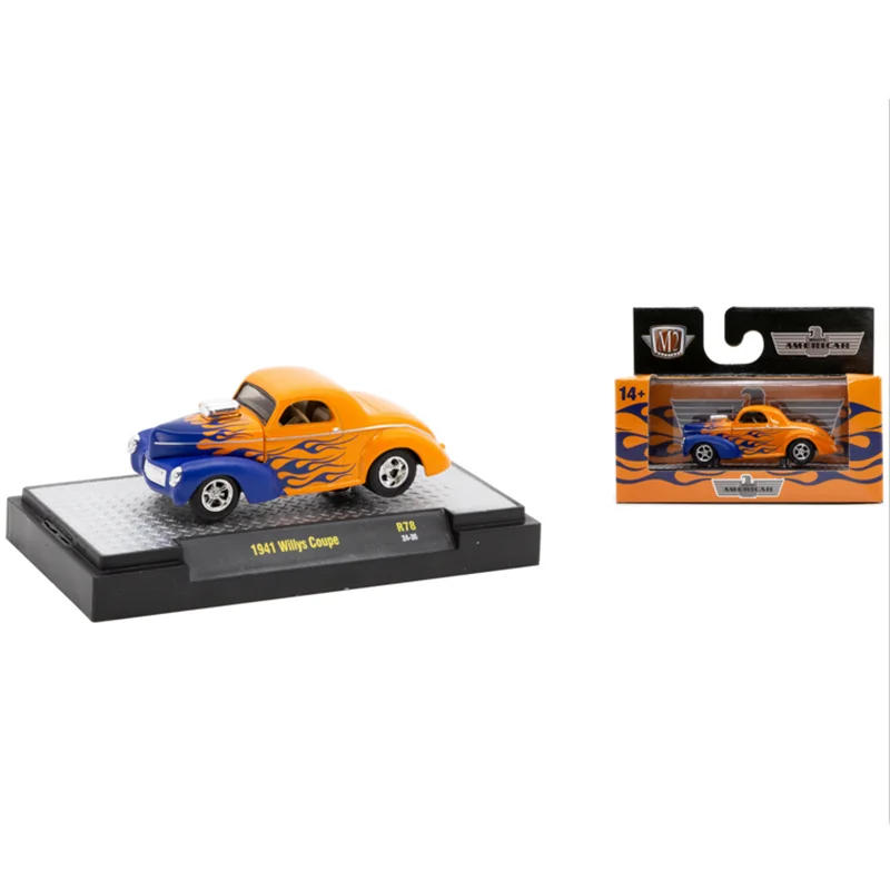 M2 Machines 1:64 Scale Diecast Alloy 1941 Willys Coupe Toys Vintage Cars Model Classics Adult Gift Souvenir Static Display
M2 Machines 1:64 Scale Diecast Alloy 1941 Willys Coupe Toys Vintage Cars Model Classics Adult Gift Souvenir Static Display