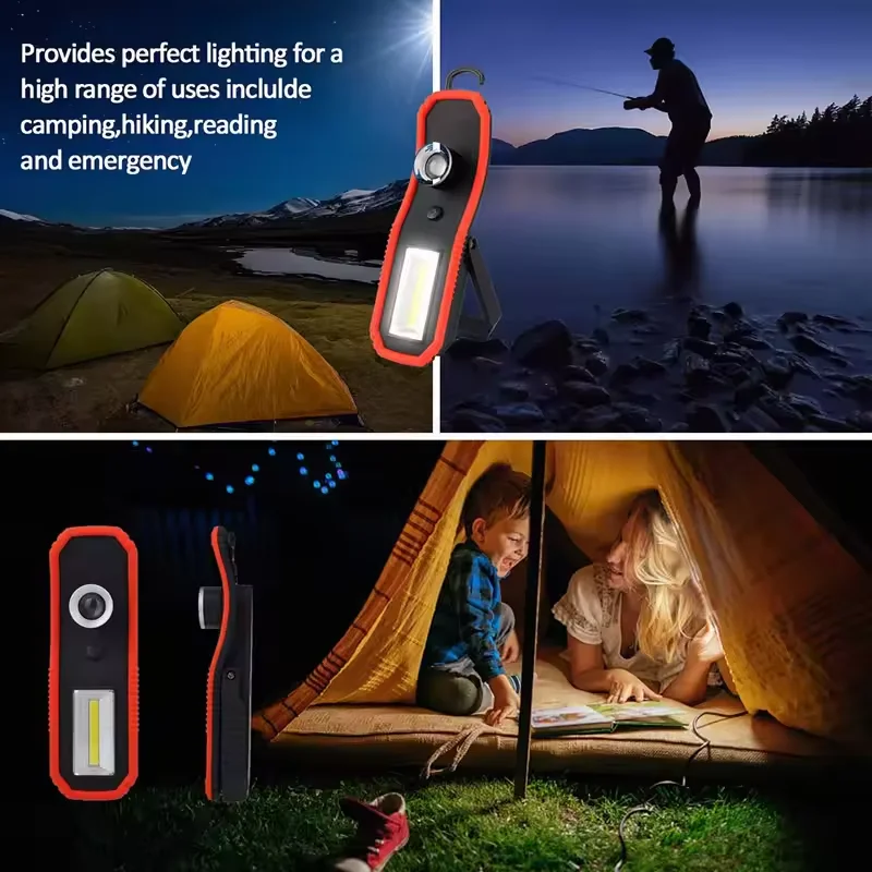 ZK20 Dropshipping Portable Flashlight Torch USB Rechargeable LED Work Light Magnetic COB Multifunctional Hanging Camping 
ZK20 Dropshipping Portable Flashlight Torch USB Rechargeable LED Work Light Magnetic COB Multifunctional Hanging Camping