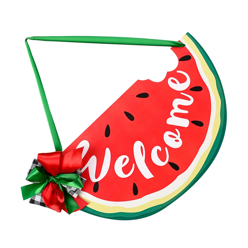 Watermelon Door Hanging Sign Lightweight Wood Nice Printing Non Fading Decorative Effect Suitable Front Door Entryway
Watermelon Door Hanging Sign Lightweight Wood Nice Printing Non Fading Decorative Effect Suitable Front Door Entryway