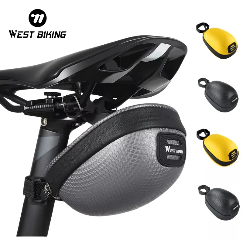 WEST BIKING Водонепроницаемая сумка-седло для велосипеда Мини-велосипедное сиденье сзади Светоотражающая противоударная седельная сумка Велосипедная сумка Аксессуар
WEST BIKING Водонепроницаемая сумка-седло для велосипеда Мини-велосипедное сиденье сзади Светоотражающая противоударная седельная сумка Велосипедная сумка Аксессуар
