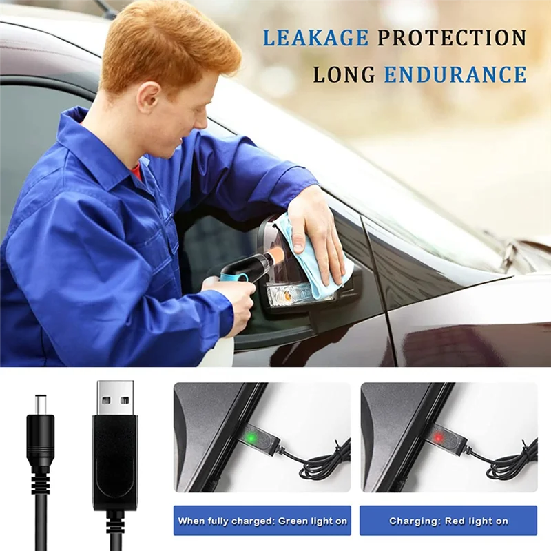 ABUF-Cordless Car Buffer Polisher Portable Polisher Tool For Car Detailing W/12V 2000Mah Rechargeable Battery &Cable
ABUF-Cordless Car Buffer Polisher Portable Polisher Tool For Car Detailing W/12V 2000Mah Rechargeable Battery &Cable
