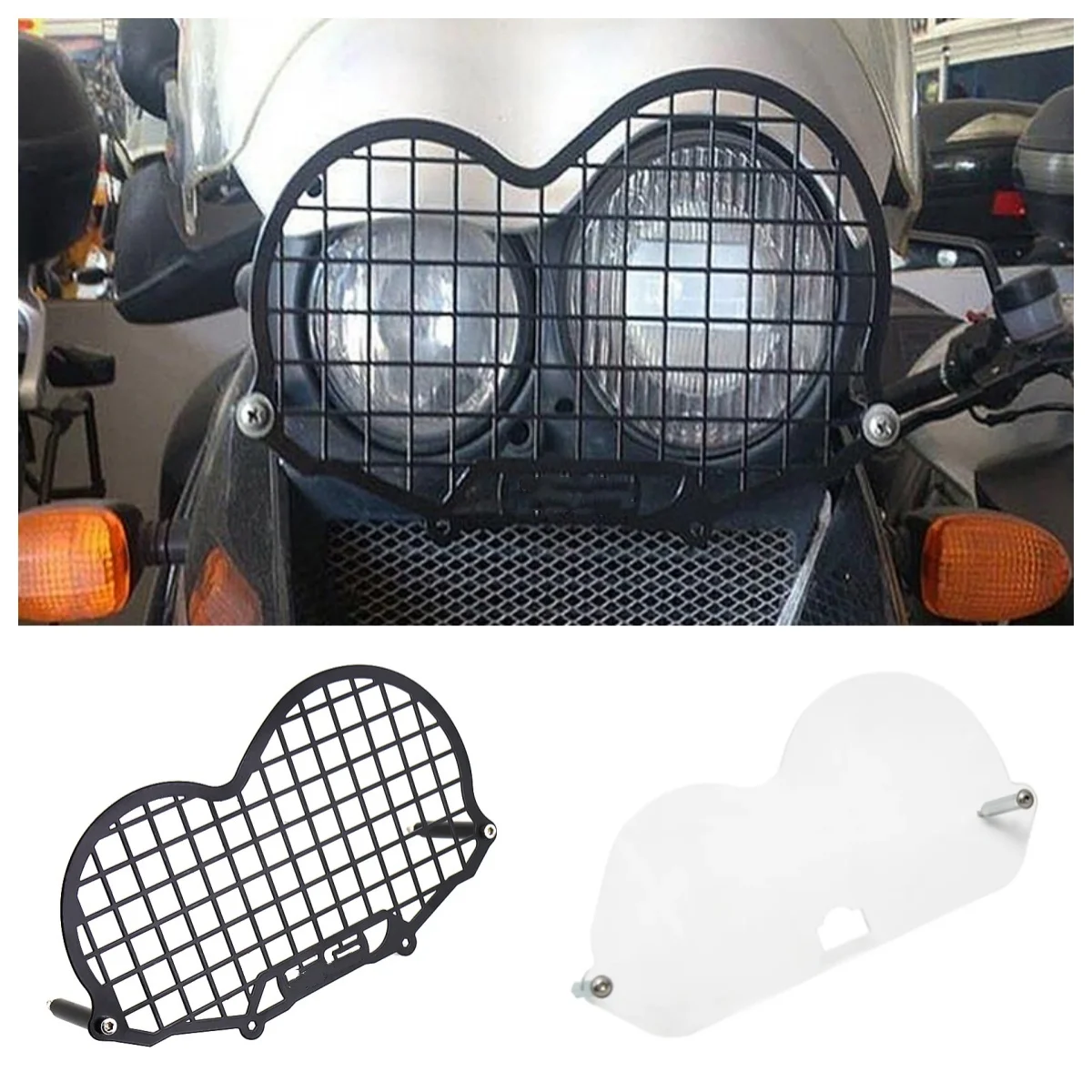 New Motorcycle Headlight Protector Grill Guard For BMW R1150GS R 1150 GS ADVENTURE Front Lamp Lens Protective Cover 1999-2004
New Motorcycle Headlight Protector Grill Guard For BMW R1150GS R 1150 GS ADVENTURE Front Lamp Lens Protective Cover 1999-2004