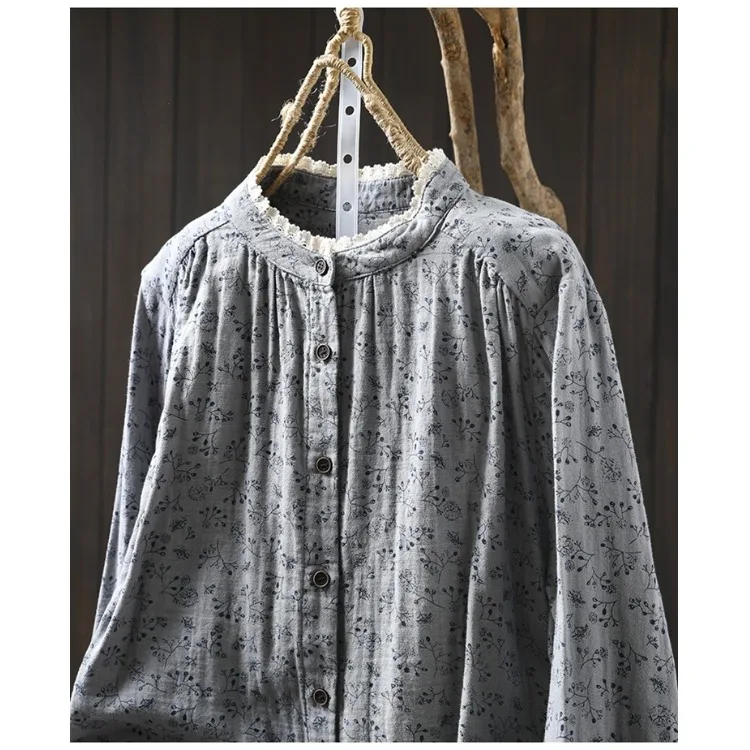 Свободный крой Long Sve, женский кружевной воротник с цветочным принтом, повседневный, с художественным принтом, на пуговицах, средней длины
Свободный крой Long Sve, женский кружевной воротник с цветочным принтом, повседневный, с художественным принтом, на пуговицах, средней длины