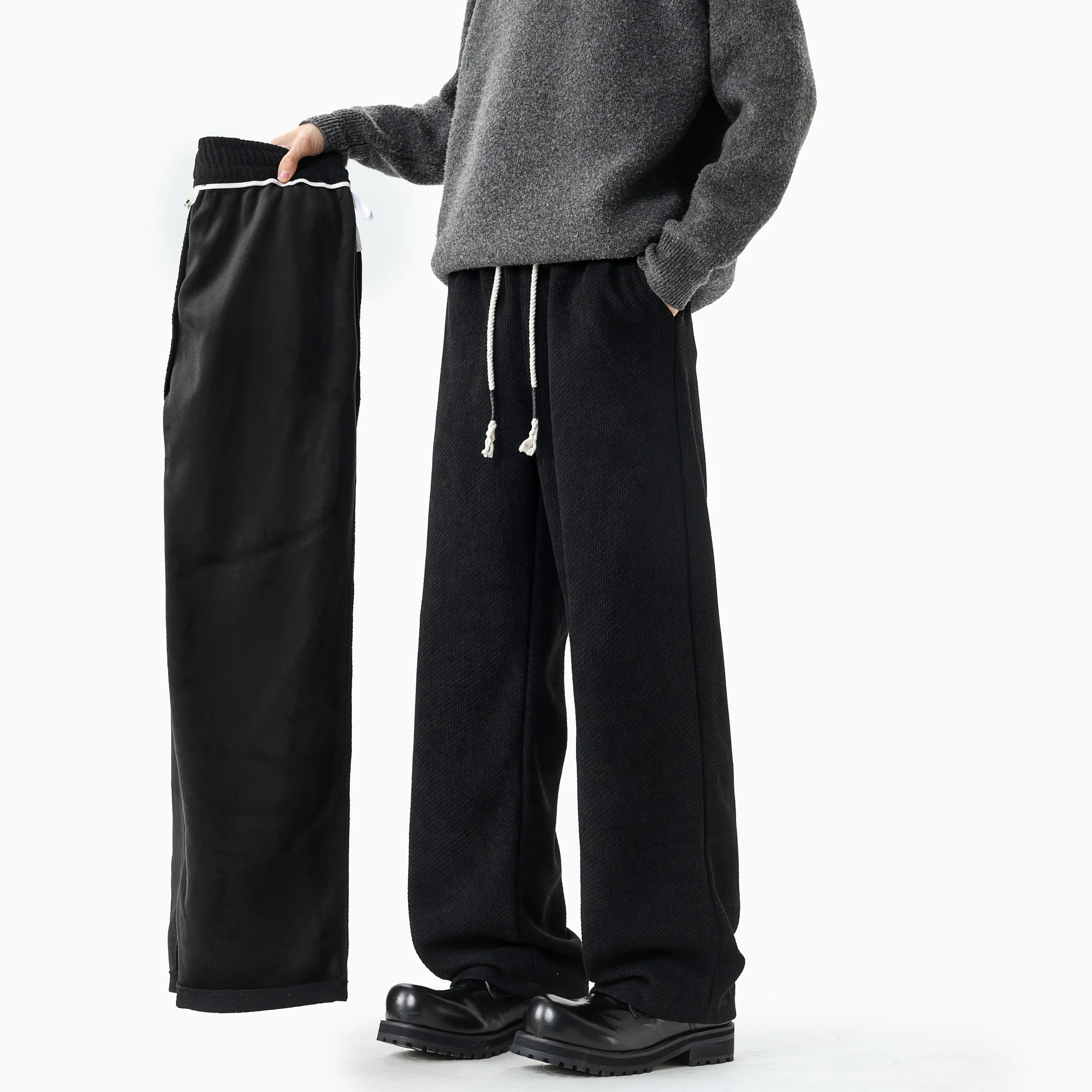 Men's Casual Straight Leg Pants Autumn Sle Loose Fit Spor Youthful Vitali Wind Polyester Fiber Warm Winter Commute
Men's Casual Straight Leg Pants Autumn Sle Loose Fit Spor Youthful Vitali Wind Polyester Fiber Warm Winter Commute