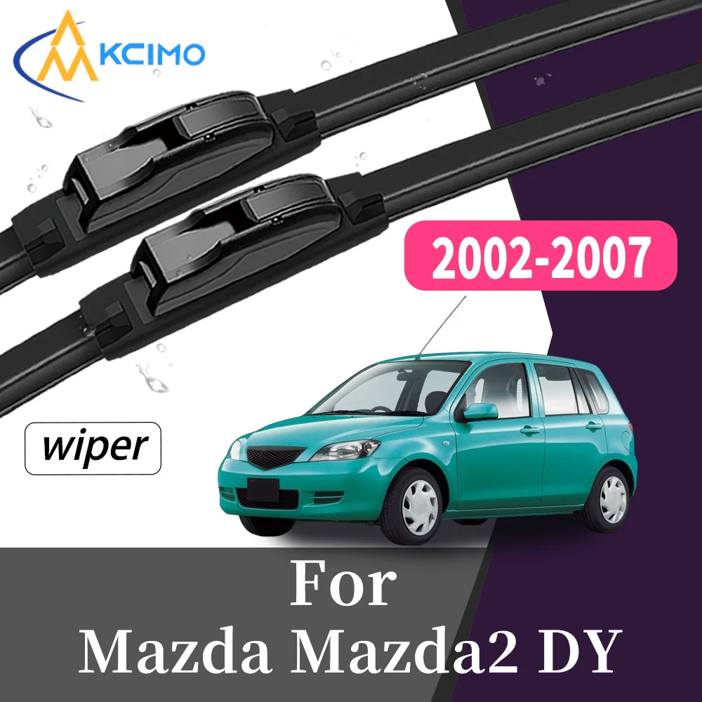 All-Weather Wear-Resistant Front Windscreen Wiper Blades For Mazda Mazda2 DY 2002-2007 High Quality Windshield kit 2Pcs
All-Weather Wear-Resistant Front Windscreen Wiper Blades For Mazda Mazda2 DY 2002-2007 High Quality Windshield kit 2Pcs