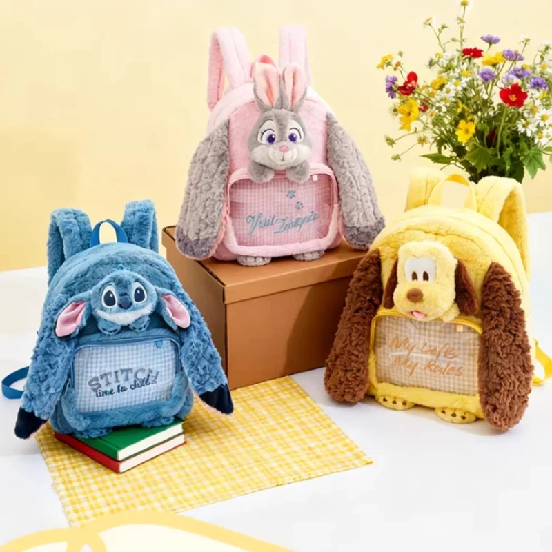 Плюшевый рюкзак Disney Zootopia Джуди Хоппс с декором в клетку, милая сумка в виде кролика для детей, подарок на день рождения для мальчиков и девочек, дорожная сумка
Плюшевый рюкзак Disney Zootopia Джуди Хоппс с декором в клетку, милая сумка в виде кролика для детей, подарок на день рождения для мальчиков и девочек, дорожная сумка