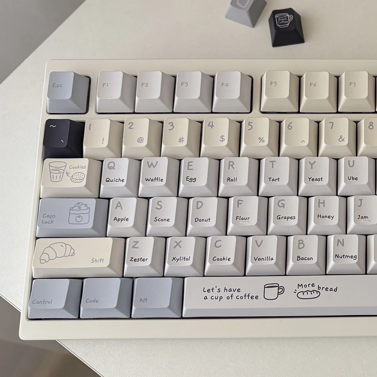 Original design simple ins wind baking diary fresh five sides heat sublimation PBT mechanical keyboard keycaps
Original design simple ins wind baking diary fresh five sides heat sublimation PBT mechanical keyboard keycaps