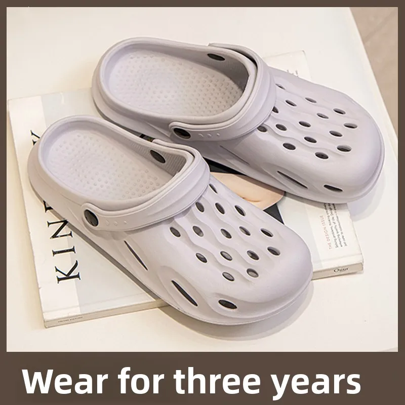 Men's 2023 Summer New Hole Hole Shoes Outdoor Beach Sandals Waterproof Thick Bottom EVA Slippers Youth Trend Daily Wear
Men's 2023 Summer New Hole Hole Shoes Outdoor Beach Sandals Waterproof Thick Bottom EVA Slippers Youth Trend Daily Wear
