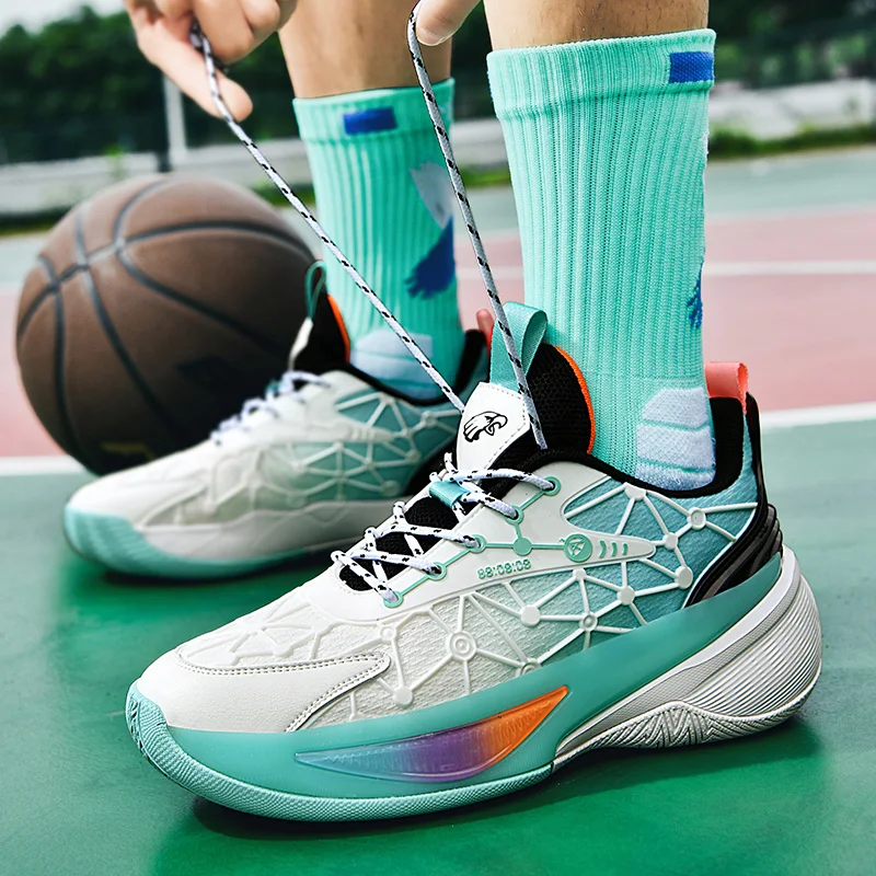 Men's and Women's Large Size Multicolor Basketball Shoes Comfortable Wearable Running Shoes Lightweight Sneakers
Men's and Women's Large Size Multicolor Basketball Shoes Comfortable Wearable Running Shoes Lightweight Sneakers