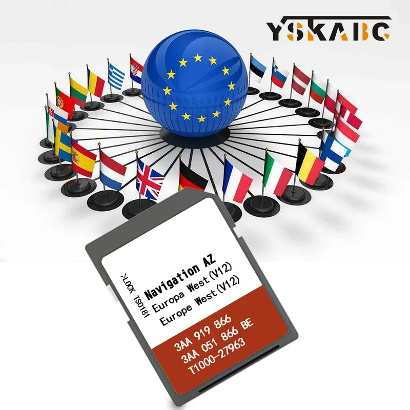 Updated RNS315 Navigation AZ V12 WEST System 2021 SD Card for VW Caddy GP Kasten (A5) 2011-2015 Car 3AA919866 Western EU UK Map
Updated RNS315 Navigation AZ V12 WEST System 2021 SD Card for VW Caddy GP Kasten (A5) 2011-2015 Car 3AA919866 Western EU UK Map