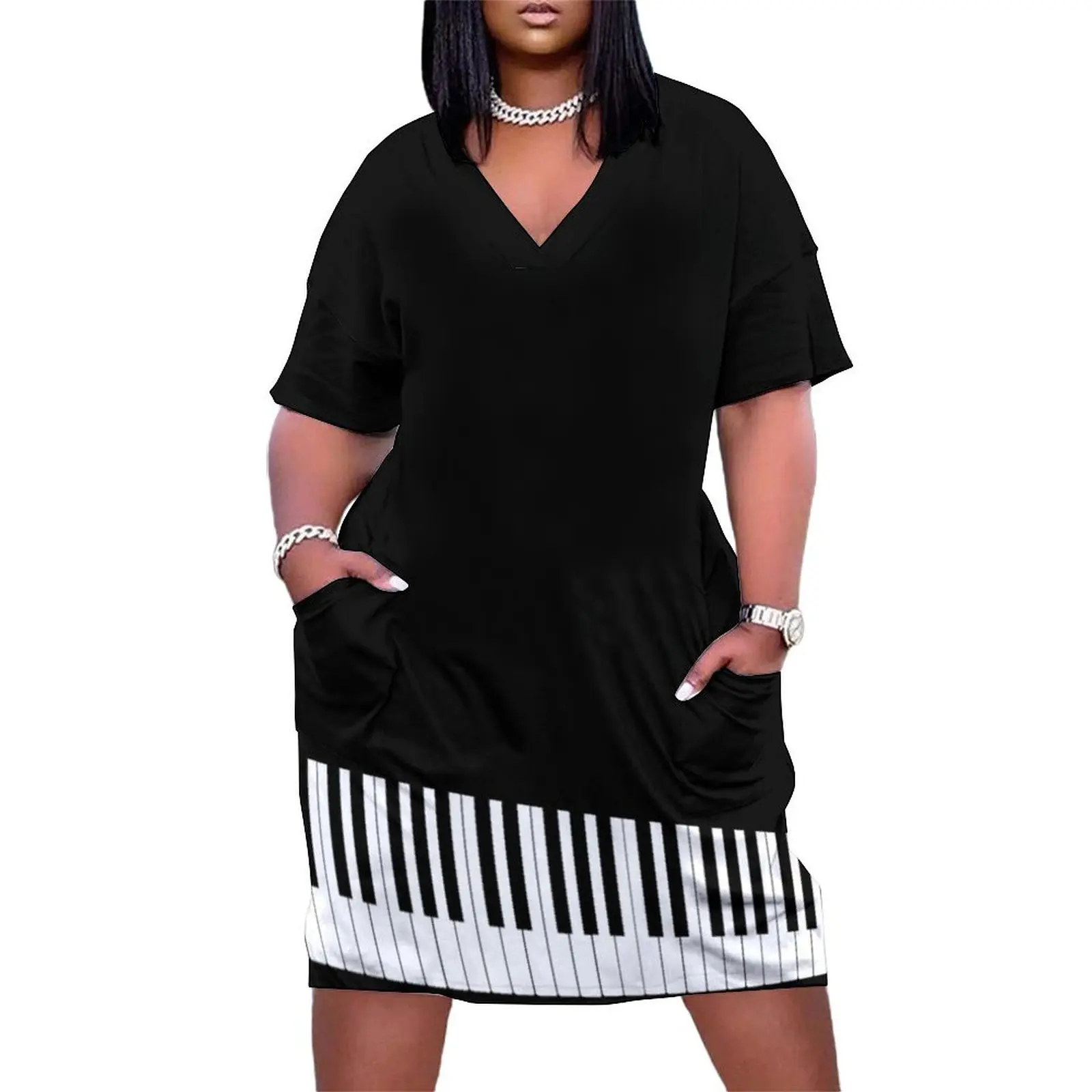 Musician Piano Keys Cell Phone Case Cover Loose Pocket Dress summer dresses for women 2025 african dresses for woman
Musician Piano Keys Cell Phone Case Cover Loose Pocket Dress summer dresses for women 2025 african dresses for woman