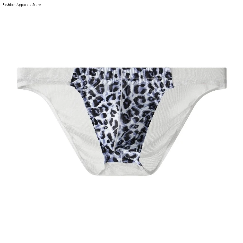 Comfortable Lingerie Leopard Triangle Panties Low Waist Mesh Men Thin Briefs Breathable Transparent Underwear for Men Gifts
Comfortable Lingerie Leopard Triangle Panties Low Waist Mesh Men Thin Briefs Breathable Transparent Underwear for Men Gifts