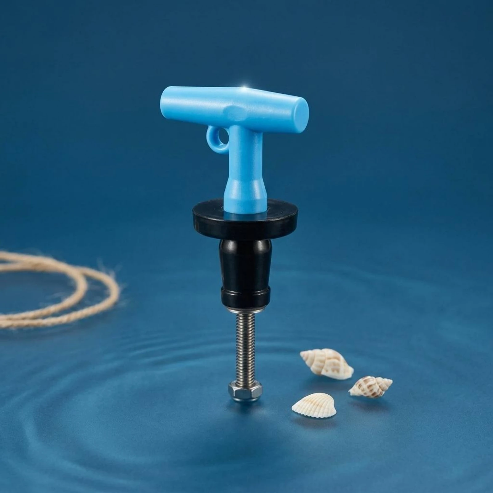 Marine Drain Plug Stopper Textured Grip T-Handle Drain Plug Pressure Plate Rubber for Boat Owners
Marine Drain Plug Stopper Textured Grip T-Handle Drain Plug Pressure Plate Rubber for Boat Owners