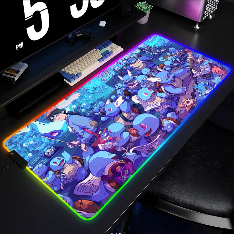 RGB Large Rubber Mouse Pad P-Pokemon Squirtle pc speed For e-sports players Backlight Laptop Computer Keyboard LED xxl mousepad
RGB Large Rubber Mouse Pad P-Pokemon Squirtle pc speed For e-sports players Backlight Laptop Computer Keyboard LED xxl mousepad