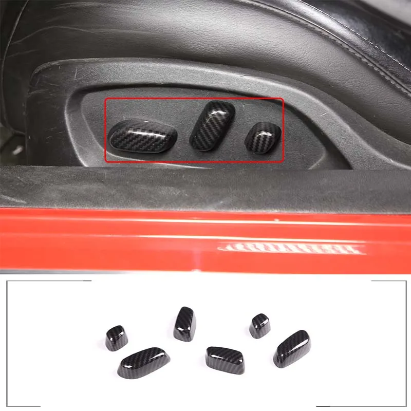 For 2014-2019 Chevrolet Corvette C7 Z06 ABS Carbon Fiber Car Styling Seat Adjustment Button Switch Decorative Cover Auto Parts
For 2014-2019 Chevrolet Corvette C7 Z06 ABS Carbon Fiber Car Styling Seat Adjustment Button Switch Decorative Cover Auto Parts