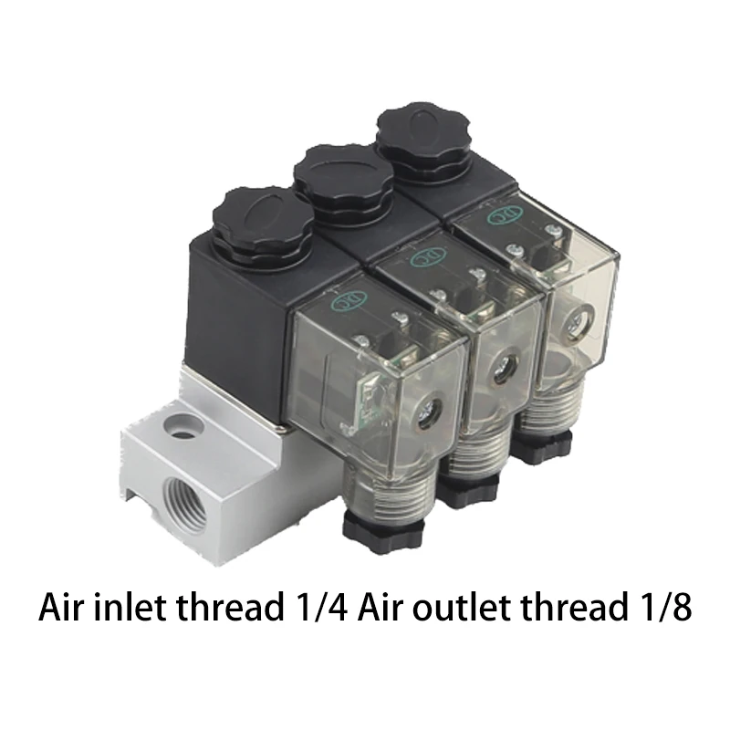 2V025-06 multi-way combination type solenoid valve Normally ClosedPneumatic Electric Valve AC220V DC12V DC24V without fittings
2V025-06 multi-way combination type solenoid valve Normally ClosedPneumatic Electric Valve AC220V DC12V DC24V without fittings