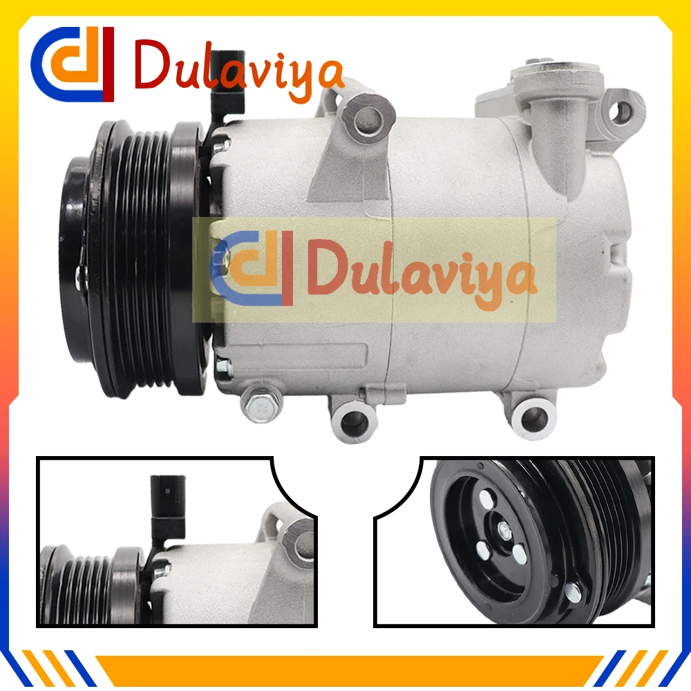 6M5H19D629AB A/C AC Compressor For FORD FOCUS II C-MAX 1.8 2.0 3M5H19D629RG 3M5H19497BA 3M5H19D629RD 3M5H19497BC 1428475 1368905
6M5H19D629AB A/C AC Compressor For FORD FOCUS II C-MAX 1.8 2.0 3M5H19D629RG 3M5H19497BA 3M5H19D629RD 3M5H19497BC 1428475 1368905