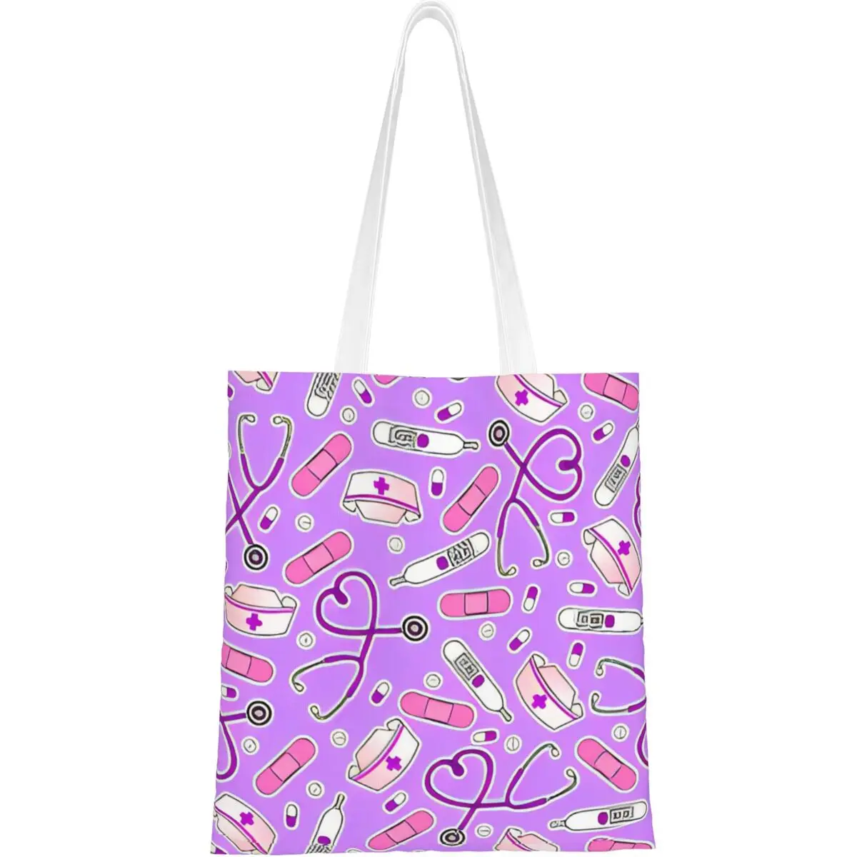 Enfermera En Apuros Доктор Медсестра Сумка-шоппер Эстетические сумки Тканевая офисная сумка-тоут Женские сумки для покупок с графическим дизайном
Enfermera En Apuros Доктор Медсестра Сумка-шоппер Эстетические сумки Тканевая офисная сумка-тоут Женские сумки для покупок с графическим дизайном