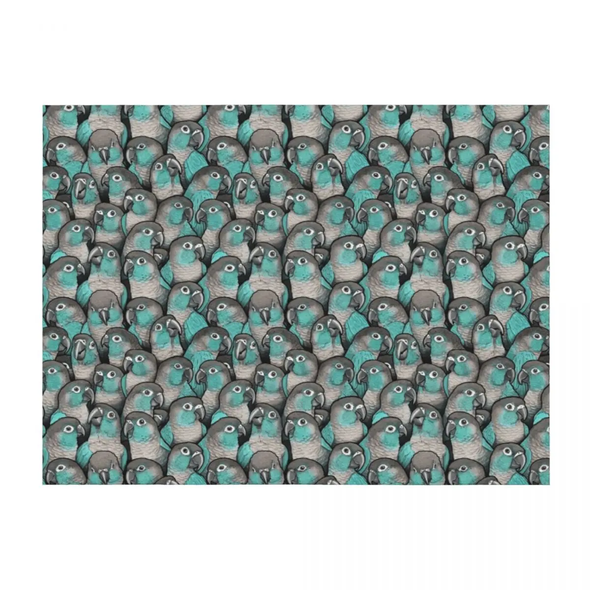 Turquoise Green-Cheeked Conures Throw Blanket Furry Bed covers Sofas Quilt Blankets
Turquoise Green-Cheeked Conures Throw Blanket Furry Bed covers Sofas Quilt Blankets