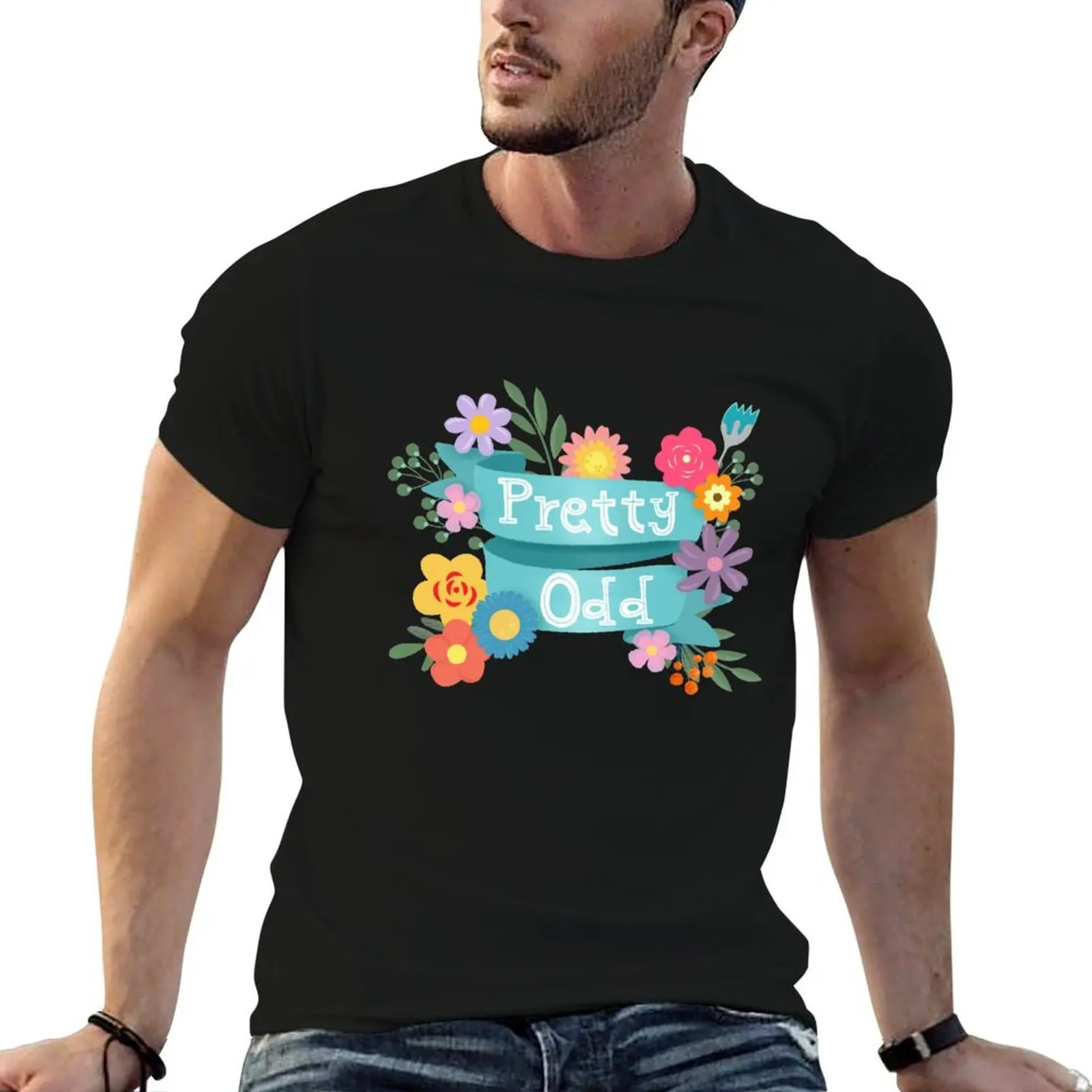 Pretty Odd Floral Banner T-Shirt t shirt man luxury t shirts for man graphic funny t shirts cotton 100% T-shirt
Pretty Odd Floral Banner T-Shirt t shirt man luxury t shirts for man graphic funny t shirts cotton 100% T-shirt