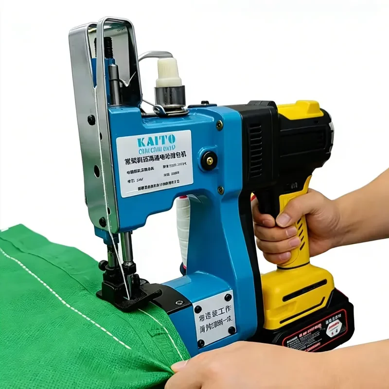 Electric Industrial Sewing Machine for Handheld Bag Closing Sealing Sack Woven Bag Sealer Closer Packaging Tool
Electric Industrial Sewing Machine for Handheld Bag Closing Sealing Sack Woven Bag Sealer Closer Packaging Tool