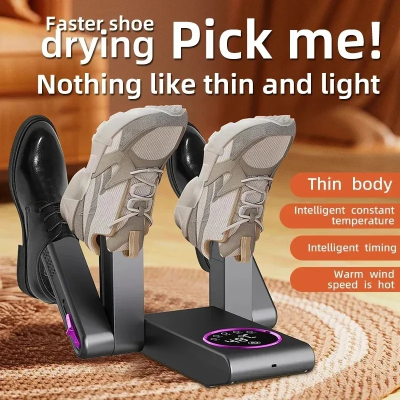 Household Foldable Electric Shoe Drying Machine Intelligent 220V Ultraviolet Deodorization Sterilization Fast Heating
Household Foldable Electric Shoe Drying Machine Intelligent 220V Ultraviolet Deodorization Sterilization Fast Heating