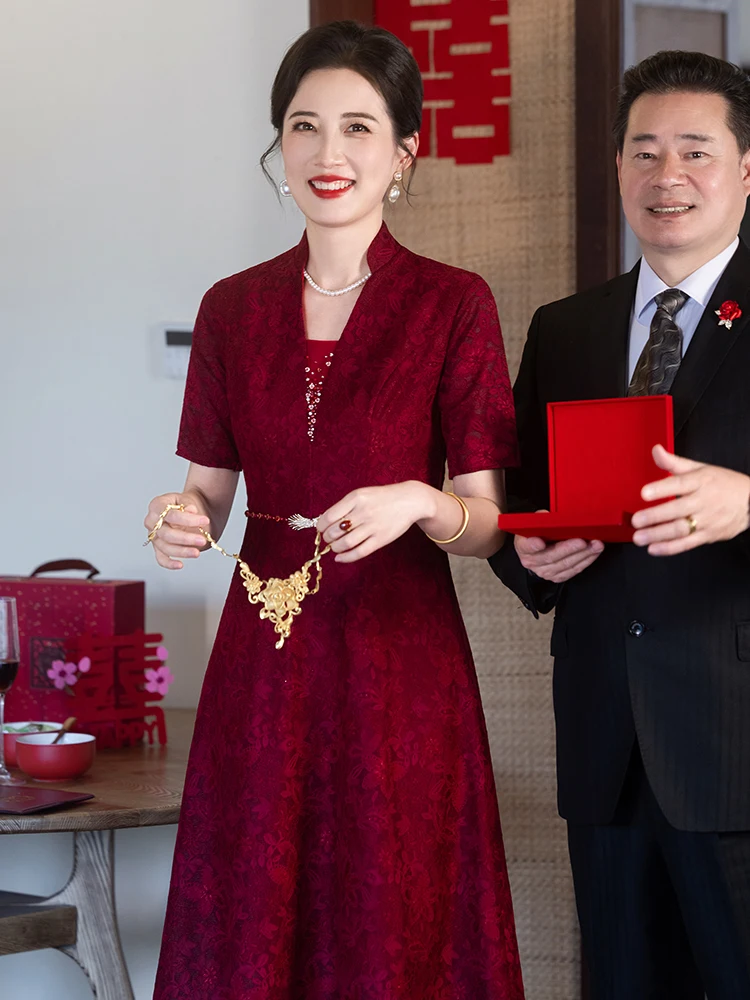 Ele Young Bride Mother Wedding Dr Evening Gown Lace High Faion ort Size And Sli for Wedding Ba...
Ele Young Bride Mother Wedding Dr Evening Gown Lace High Faion ort Size And Sli for Wedding Ba...