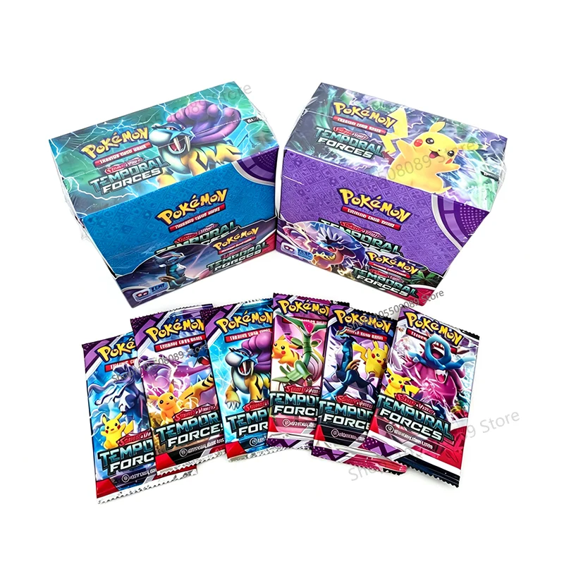 360Pcs English Version Pokemon Scarlet & Violet Temporal Forces Booster Bundle Edition Trading Cards Anime Collection Card Gift
360Pcs English Version Pokemon Scarlet & Violet Temporal Forces Booster Bundle Edition Trading Cards Anime Collection Card Gift