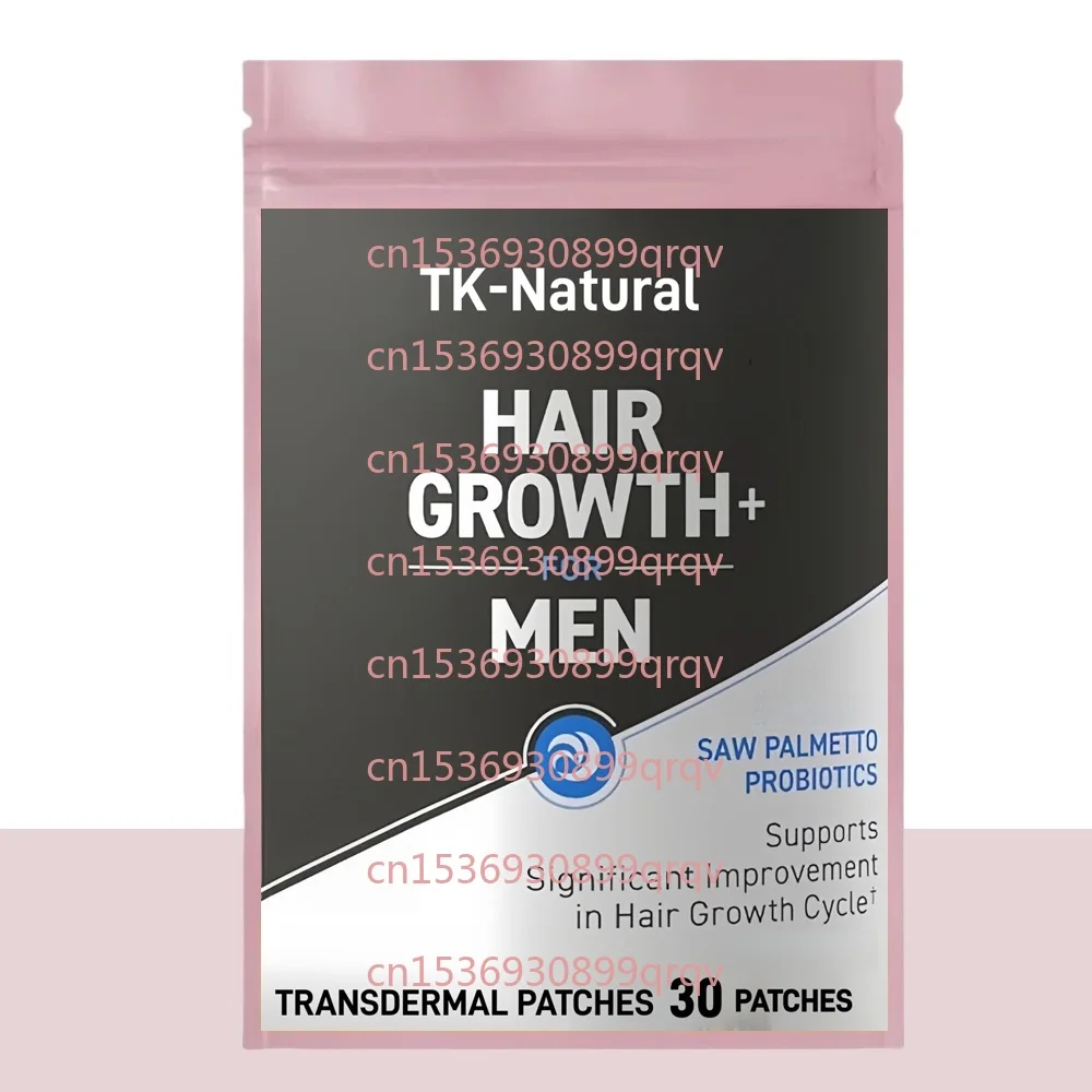 30 Patches Hair Growth Transdermal Patches for Men with Saw Palmetto to Support Mens Hair Growth
30 Patches Hair Growth Transdermal Patches for Men with Saw Palmetto to Support Mens Hair Growth