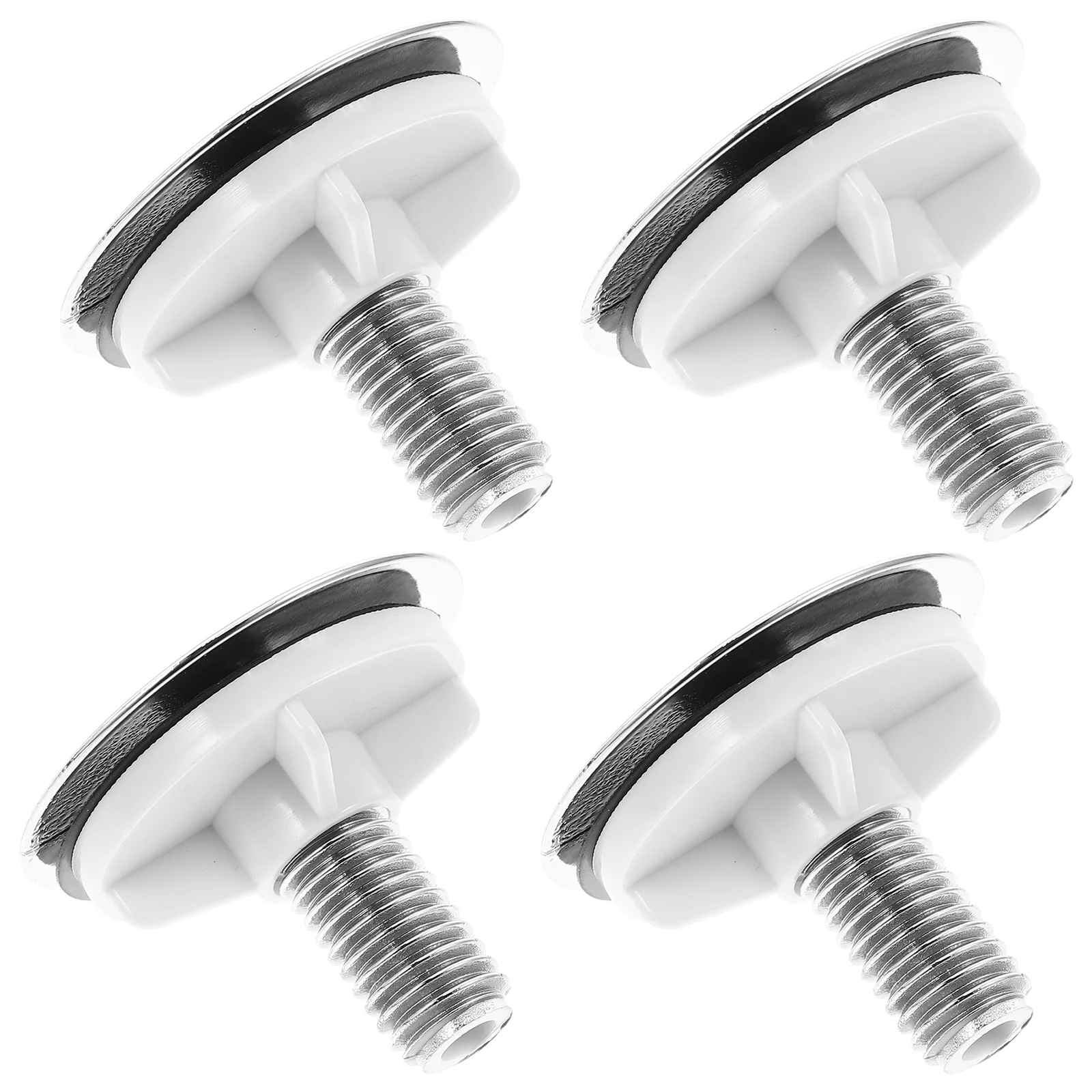 4pcs Sink Hole Cover Kitchen Basin Plugs Tap Hole Plate Stopper Silver ABS Easy Install Leak Prevention For Sinks
4pcs Sink Hole Cover Kitchen Basin Plugs Tap Hole Plate Stopper Silver ABS Easy Install Leak Prevention For Sinks