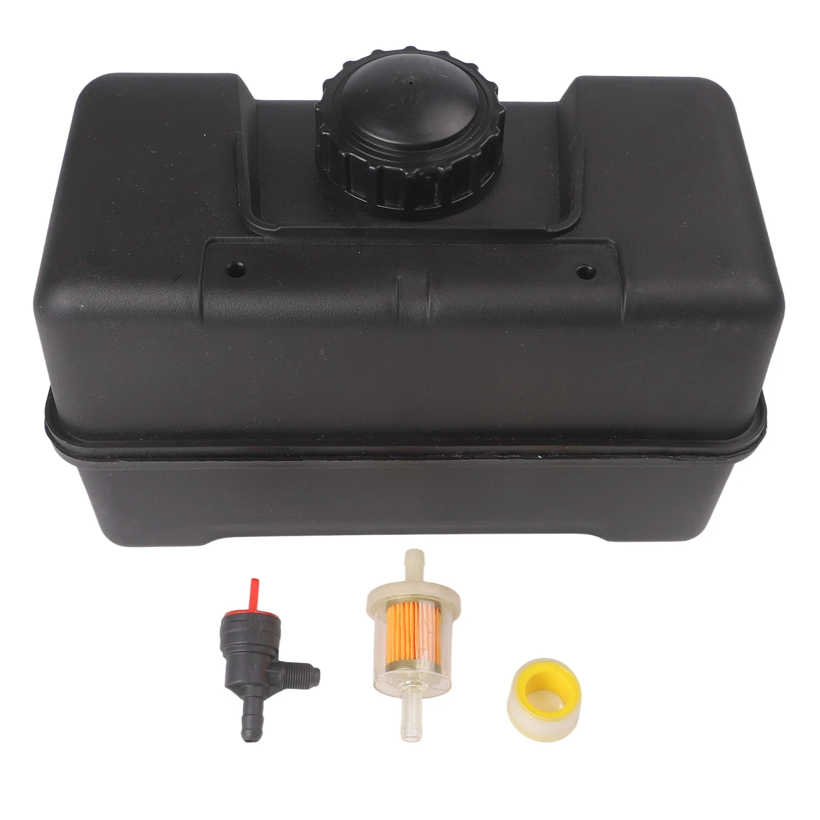 Resilient and Efficient Plastic Fuel Tank with Shut Off Valve Perfect Fit for Lawn Equipment Replacement Part Number 691993
Resilient and Efficient Plastic Fuel Tank with Shut Off Valve Perfect Fit for Lawn Equipment Replacement Part Number 691993