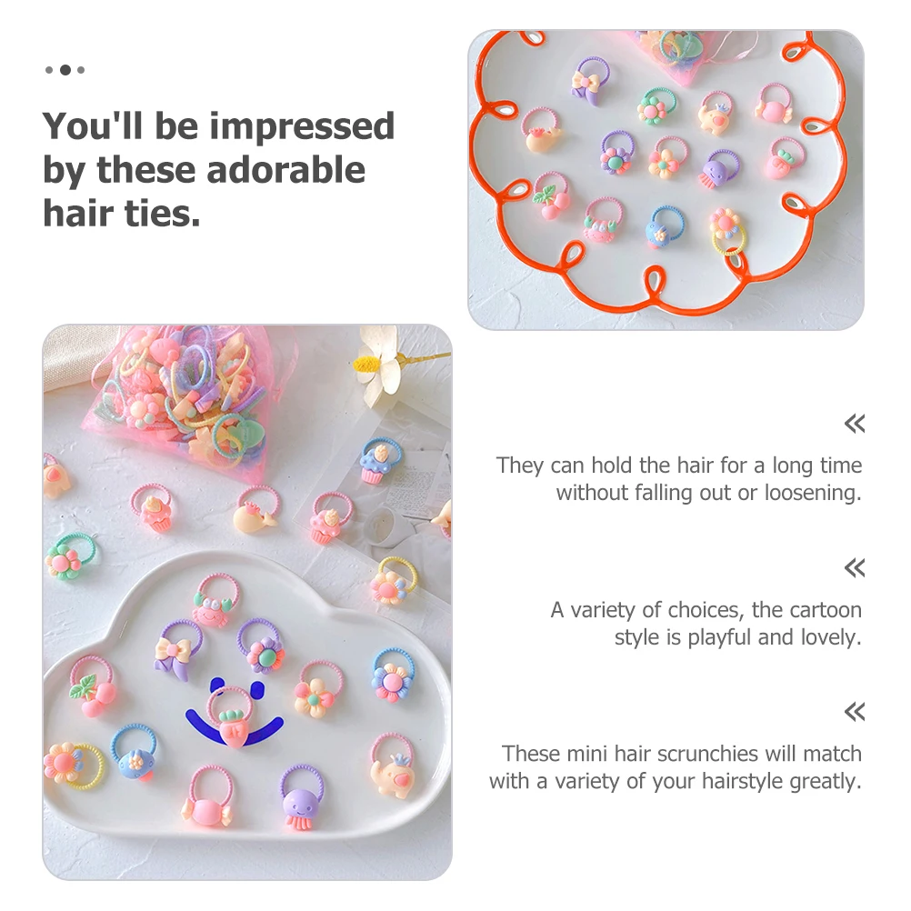 40pcs Toddlers Girls Mini Scrunchies Elastic Rings Durable Ties Soft Rope Scrunchy Thin Comfortable All Day Wear 
40pcs Toddlers Girls Mini Scrunchies Elastic Rings Durable Ties Soft Rope Scrunchy Thin Comfortable All Day Wear