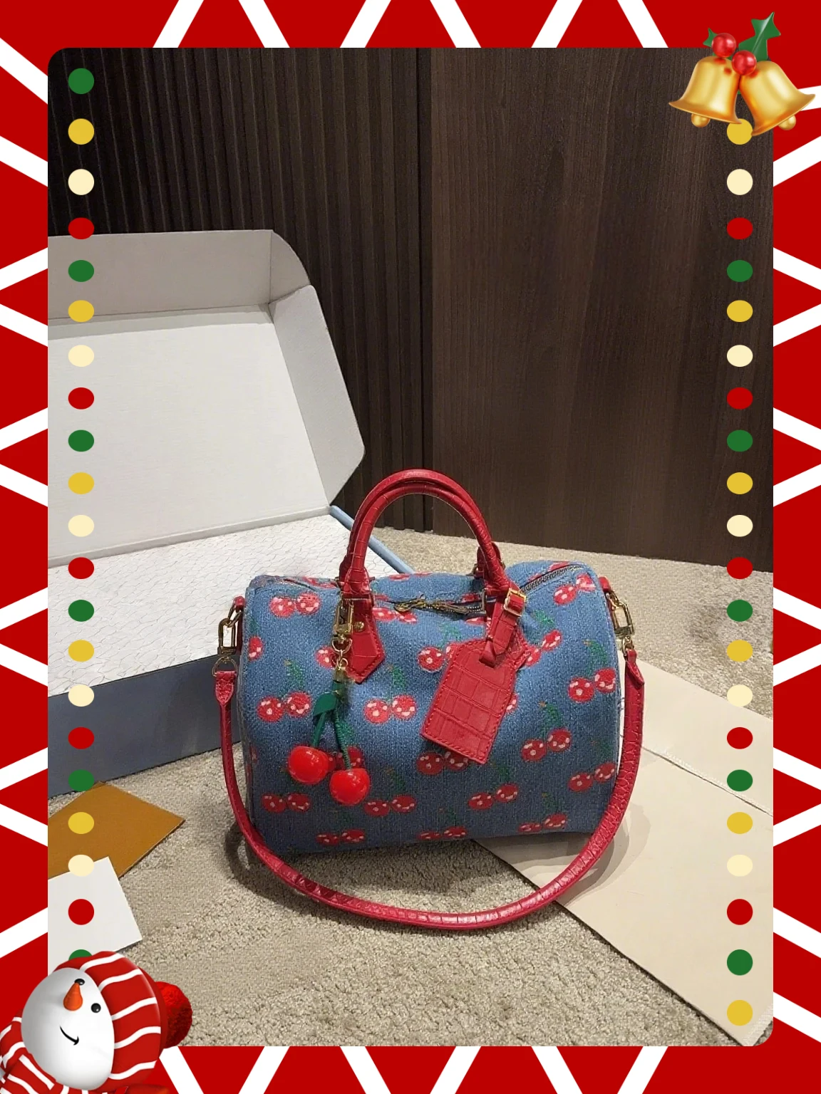 29x21Новые модные универсальные сумки из кожи вишни. Портативные можно носить на плече без коробок.
29x21Новые модные универсальные сумки из кожи вишни. Портативные можно носить на плече без коробок.