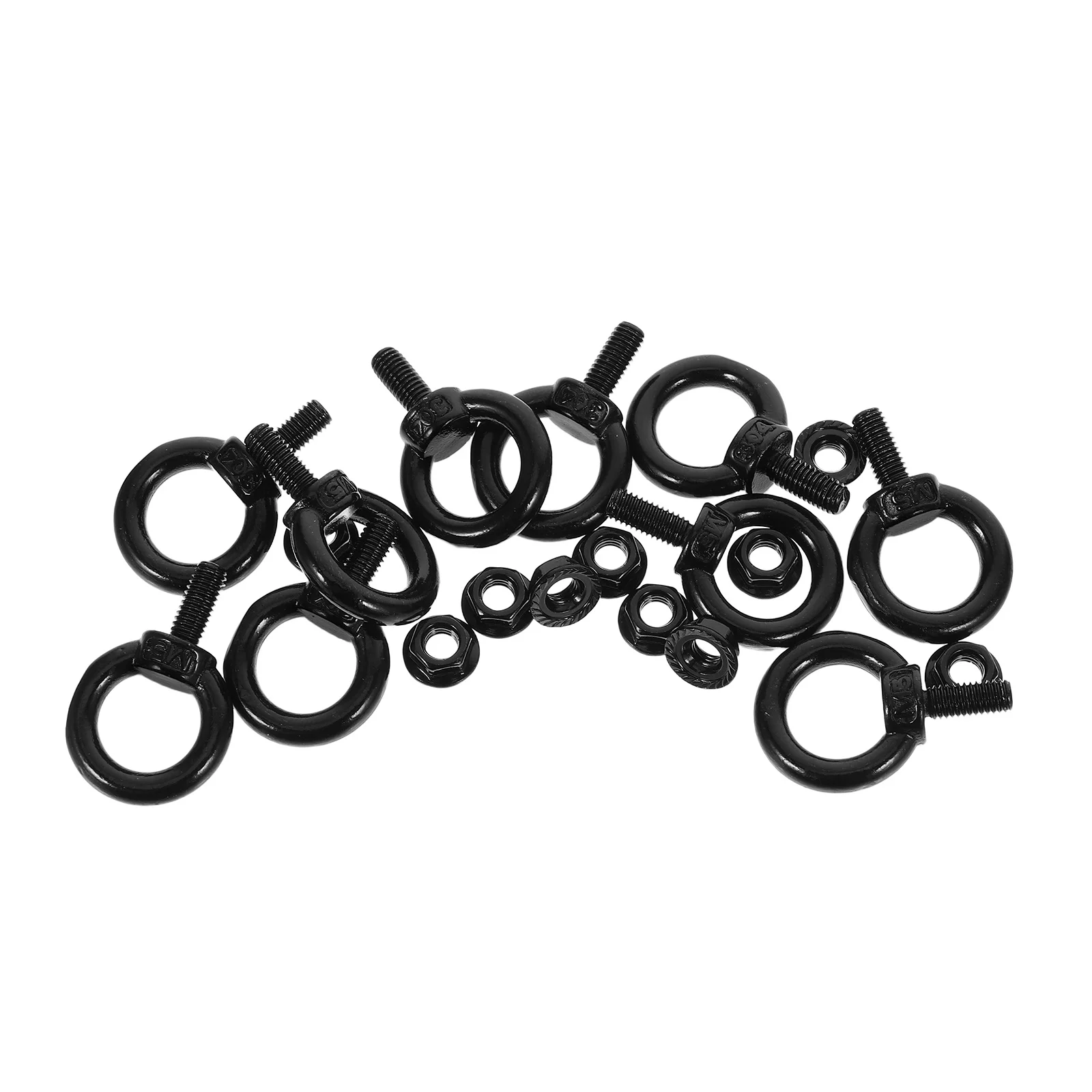 10Pcs High Strength Stainless Steel Eye Bolt Durable Lifting Ring Nuts for Industrial Construction Marine Use Eye Bolt
10Pcs High Strength Stainless Steel Eye Bolt Durable Lifting Ring Nuts for Industrial Construction Marine Use Eye Bolt