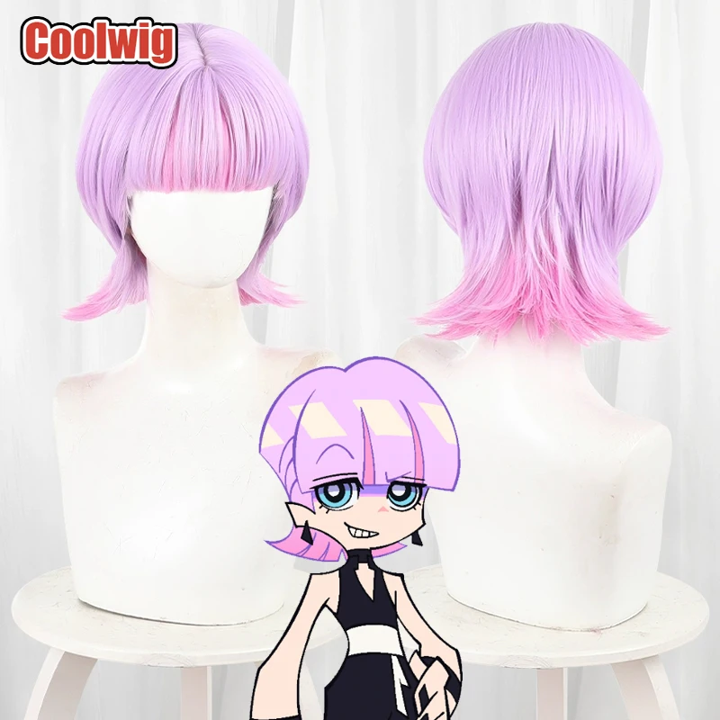 Coolwig Synthetic Hair Polyurethane Cosplay Wigs New Panty & Stocking with Garterbelt 35cm Purple Mixed Pink Wig Heat Resistant
Coolwig Synthetic Hair Polyurethane Cosplay Wigs New Panty & Stocking with Garterbelt 35cm Purple Mixed Pink Wig Heat Resistant