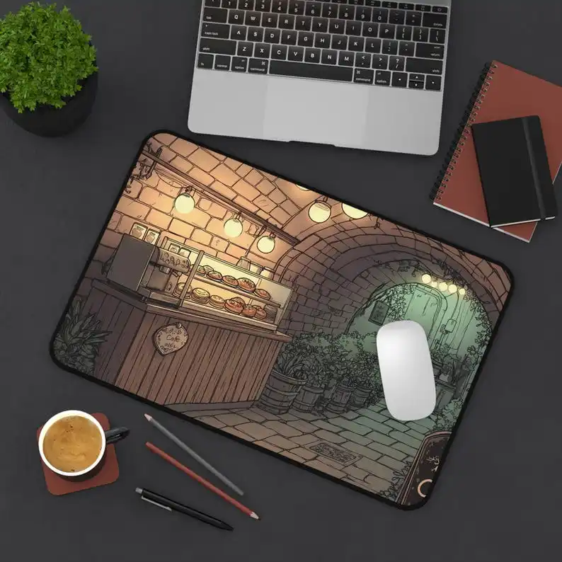 Comfortable Café Table Mat,country Bakery Mousepad,warm Coffee Shop Table Mat,retro Alley Play Mats, Beautiful Office Decoration
Comfortable Café Table Mat,country Bakery Mousepad,warm Coffee Shop Table Mat,retro Alley Play Mats, Beautiful Office Decoration
