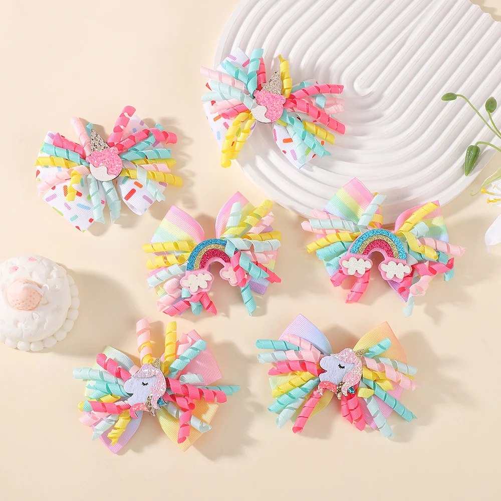 LOVEKIKI 2Pcs Cute Unicorn Rainbow Hair Clips for Toddler Girls Kids Birthday Party Daily Hair Styling Accessories
LOVEKIKI 2Pcs Cute Unicorn Rainbow Hair Clips for Toddler Girls Kids Birthday Party Daily Hair Styling Accessories