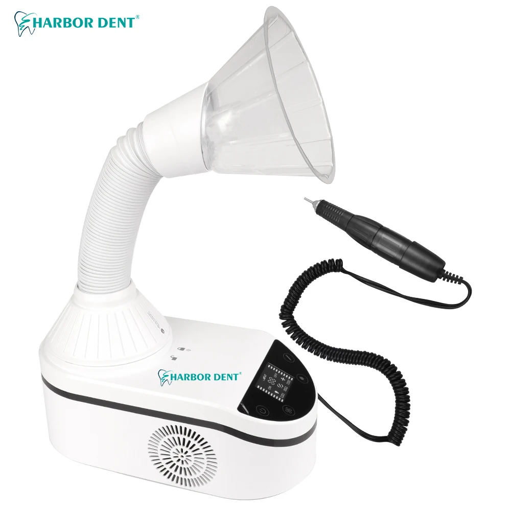 Harbor Dent Electric Tabletop Nail Dust Cleaner LED Light 2-IN-1 Vacuum Precision Polishing 230W Suction 360 Rotatable Dental
Harbor Dent Electric Tabletop Nail Dust Cleaner LED Light 2-IN-1 Vacuum Precision Polishing 230W Suction 360 Rotatable Dental