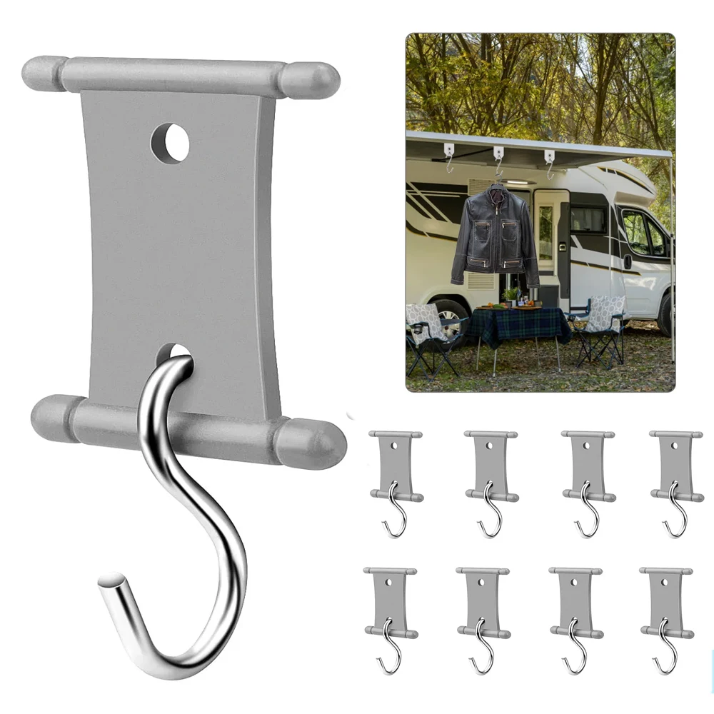 4/8 шт. крючки для тентов для кемпинга, зажимы S-образные крючки, вешалки для палаток на колесах, легкая вешалка, уличная одежда, шапки, прочные вешалки
4/8 шт. крючки для тентов для кемпинга, зажимы S-образные крючки, вешалки для палаток на колесах, легкая вешалка, уличная одежда, шапки, прочные вешалки