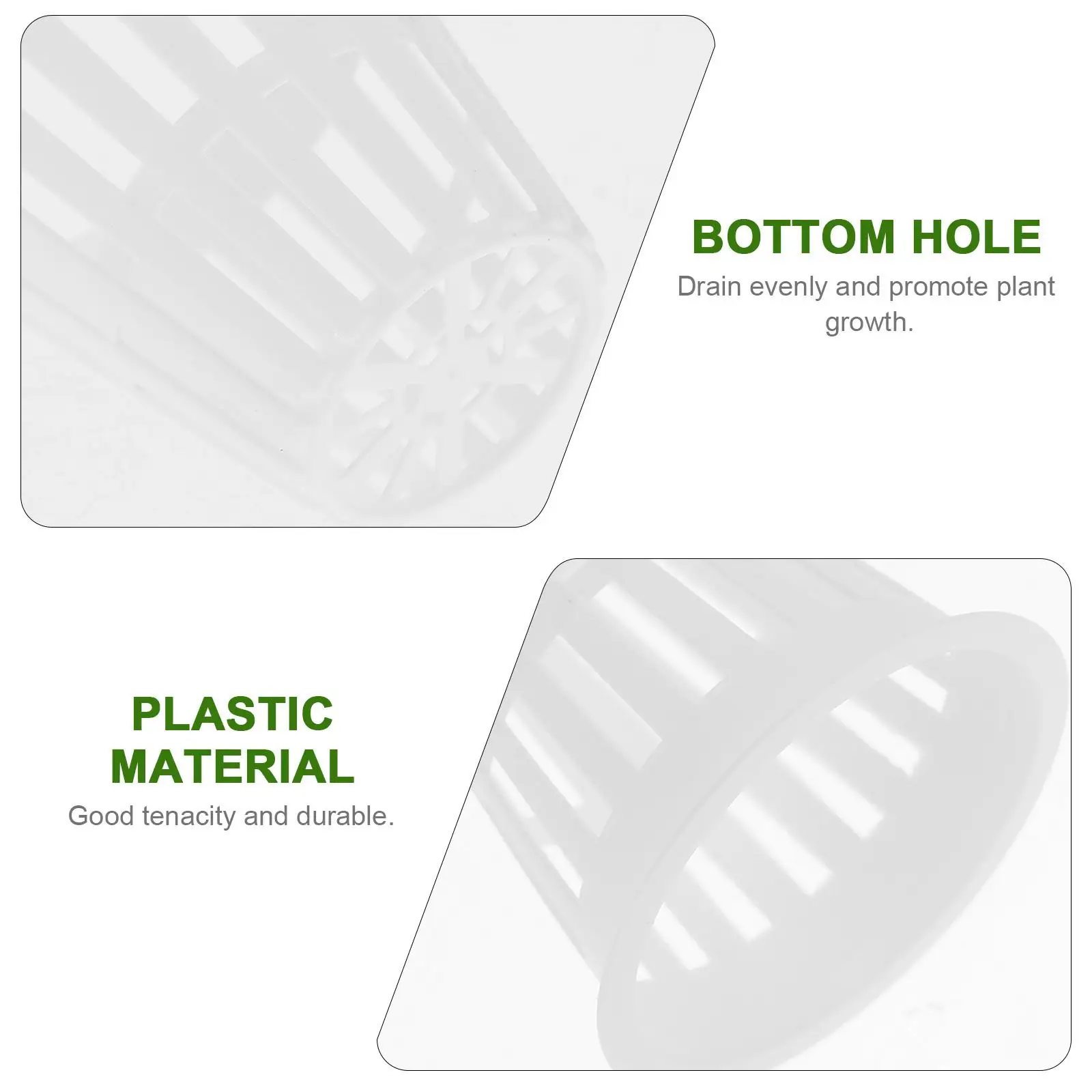 10 Pcs Cultivation Planting Basket Hydroponics Net Pot Containers Pots Indoor Cup Planter Plastic
10 Pcs Cultivation Planting Basket Hydroponics Net Pot Containers Pots Indoor Cup Planter Plastic