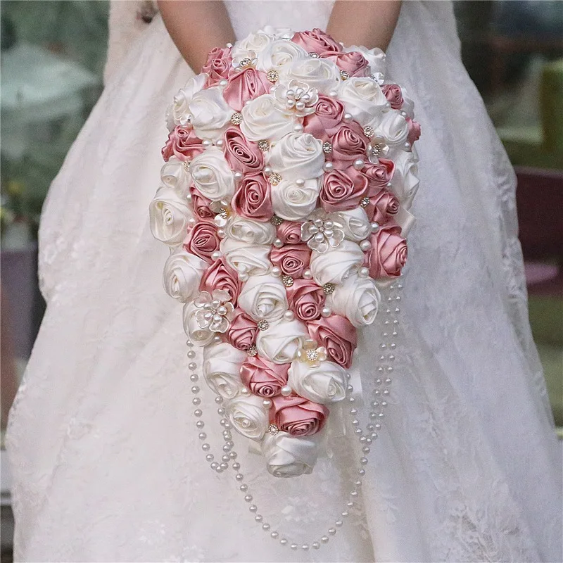 High Quality Bridal Waterfall Bouquet Creative Pearl Pendant Rhinestone Handheld Bouquet Cross-border Wholesale PB3007J
High Quality Bridal Waterfall Bouquet Creative Pearl Pendant Rhinestone Handheld Bouquet Cross-border Wholesale PB3007J