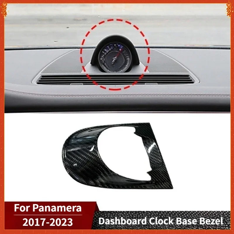 For Porsche Panamera Real Dry Carbon Fiber 2017-2023 Interior Dashboard Clock Base Bezel Decoration Modification Accessories
For Porsche Panamera Real Dry Carbon Fiber 2017-2023 Interior Dashboard Clock Base Bezel Decoration Modification Accessories