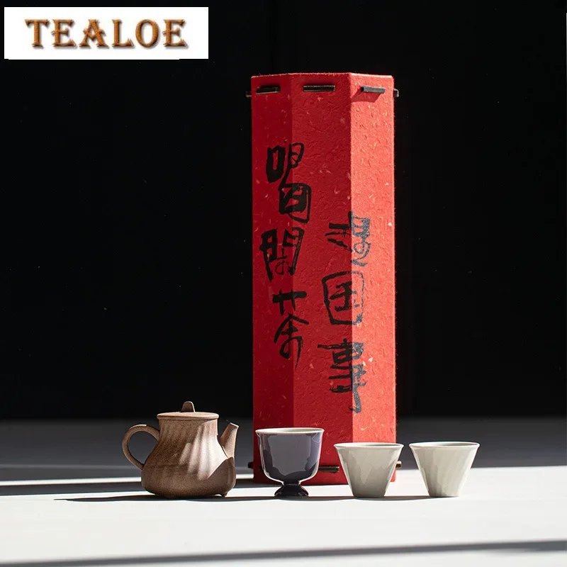 Old Rock Mud Screw-thread Teapot Zen Ceramic Tea Set Kit Antique Tea Ceremony Set Teapot And Tea Cup Set Cha Decoration Gifts
Old Rock Mud Screw-thread Teapot Zen Ceramic Tea Set Kit Antique Tea Ceremony Set Teapot And Tea Cup Set Cha Decoration Gifts