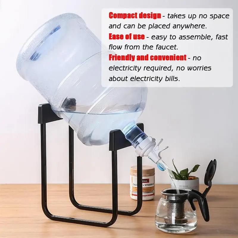 Pure Water Bucket Rack Barreled Water Rack Water Pump Inverted Water Dispenser Large Bucket Water Simple Water Dispenser
Pure Water Bucket Rack Barreled Water Rack Water Pump Inverted Water Dispenser Large Bucket Water Simple Water Dispenser